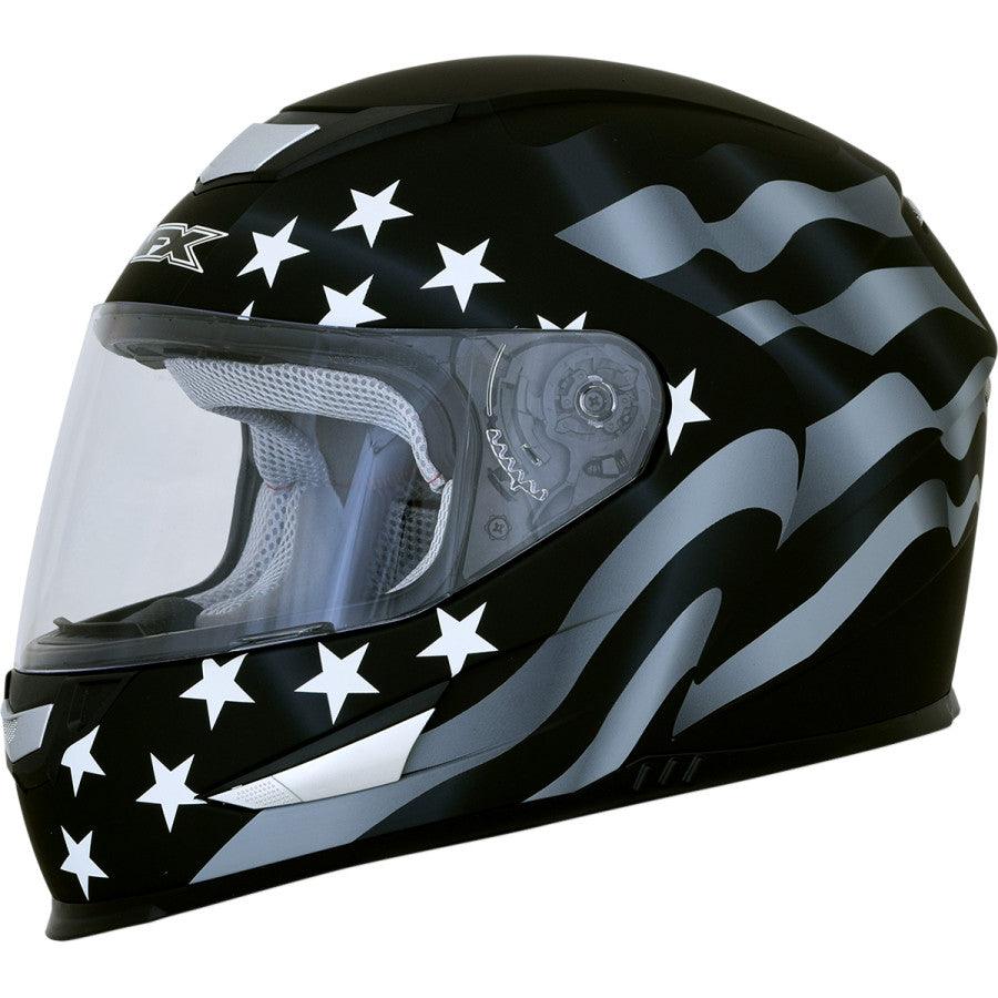 AFX FX-99 Flag Helmet - Stealth - Motor Psycho Sport