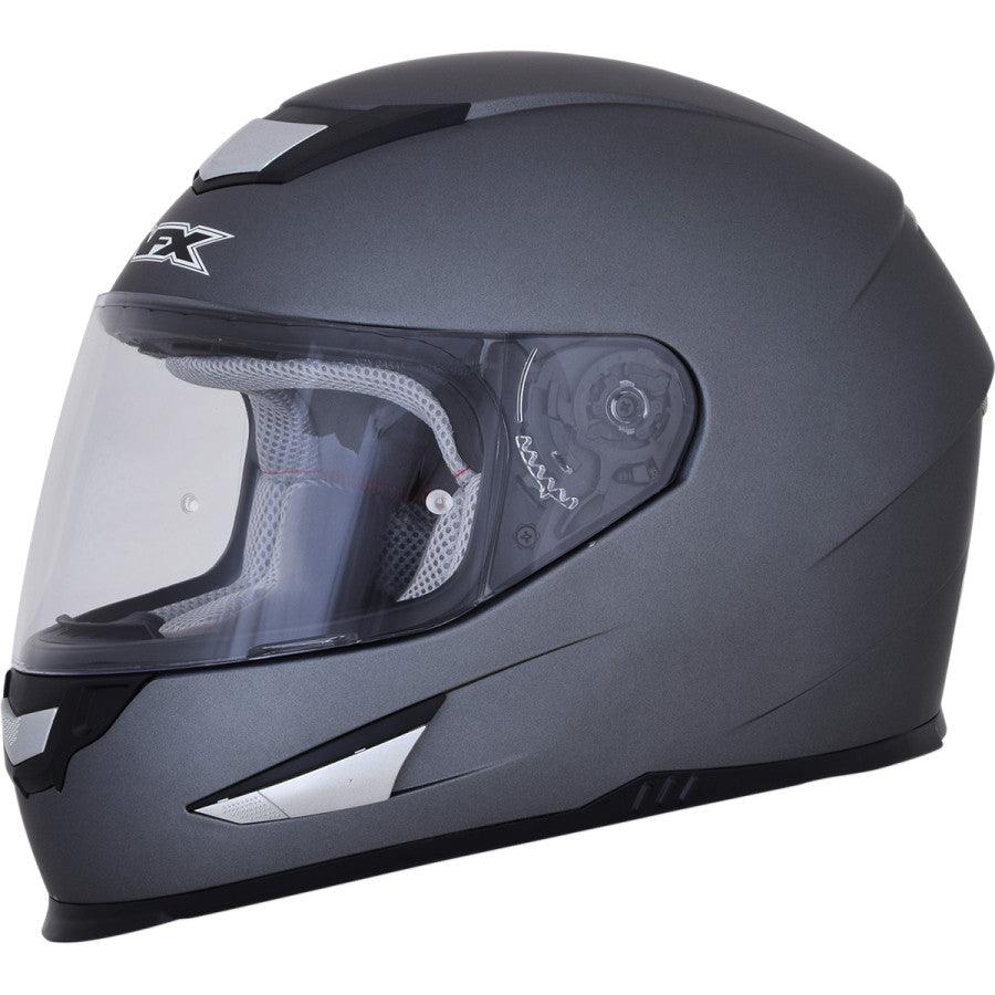AFX FX-99 Solid Helmet - Frost Gray - Motor Psycho Sport