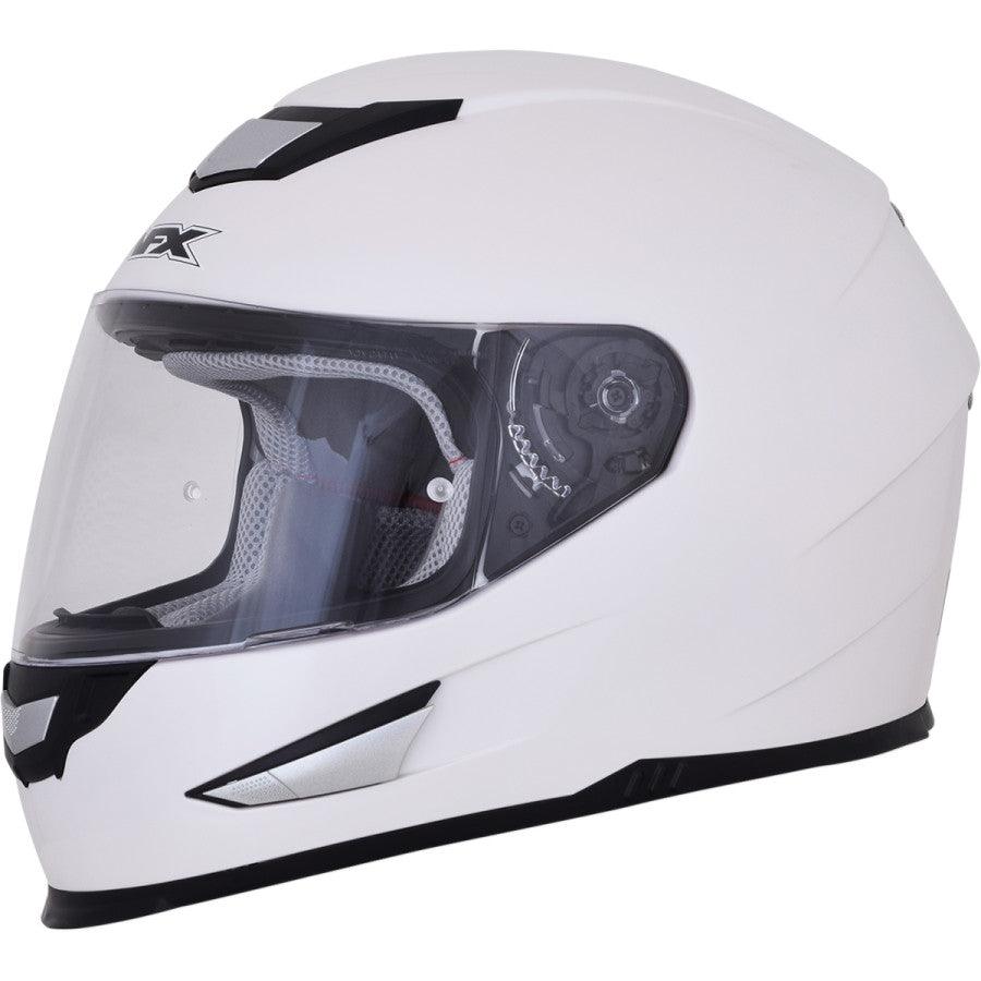 AFX FX-99 Solid Helmet - Pearl White - Motor Psycho Sport