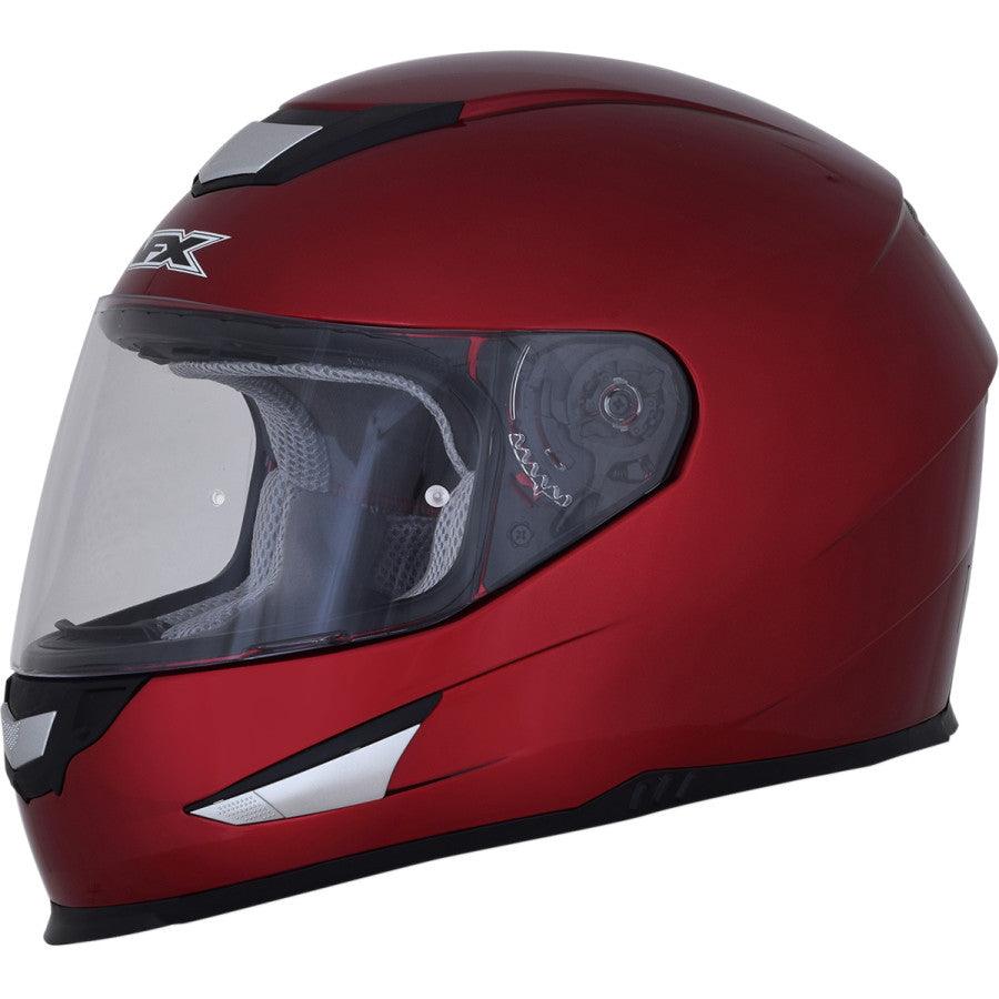 AFX FX-99 Solid Helmet - Wine Red - Motor Psycho Sport