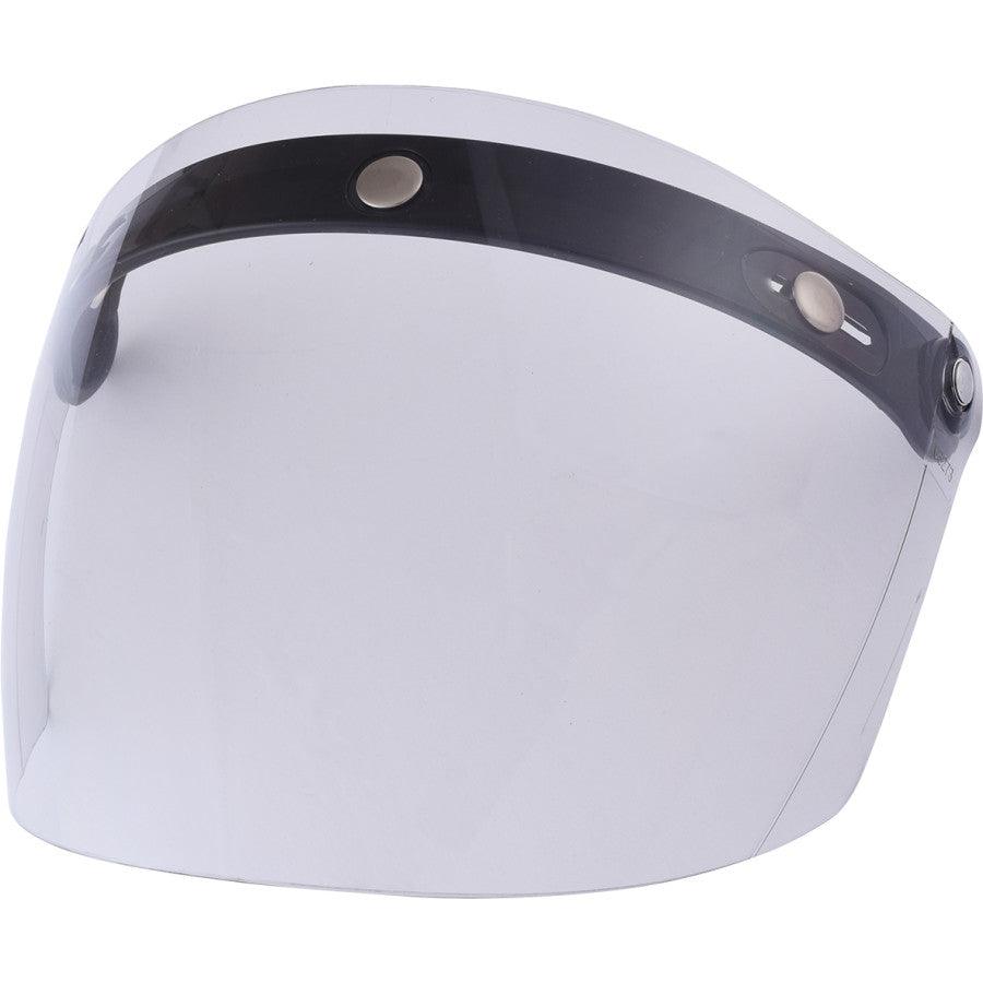 AFX Vintage 3-Snap Flip Shield - Clear - Motor Psycho Sport