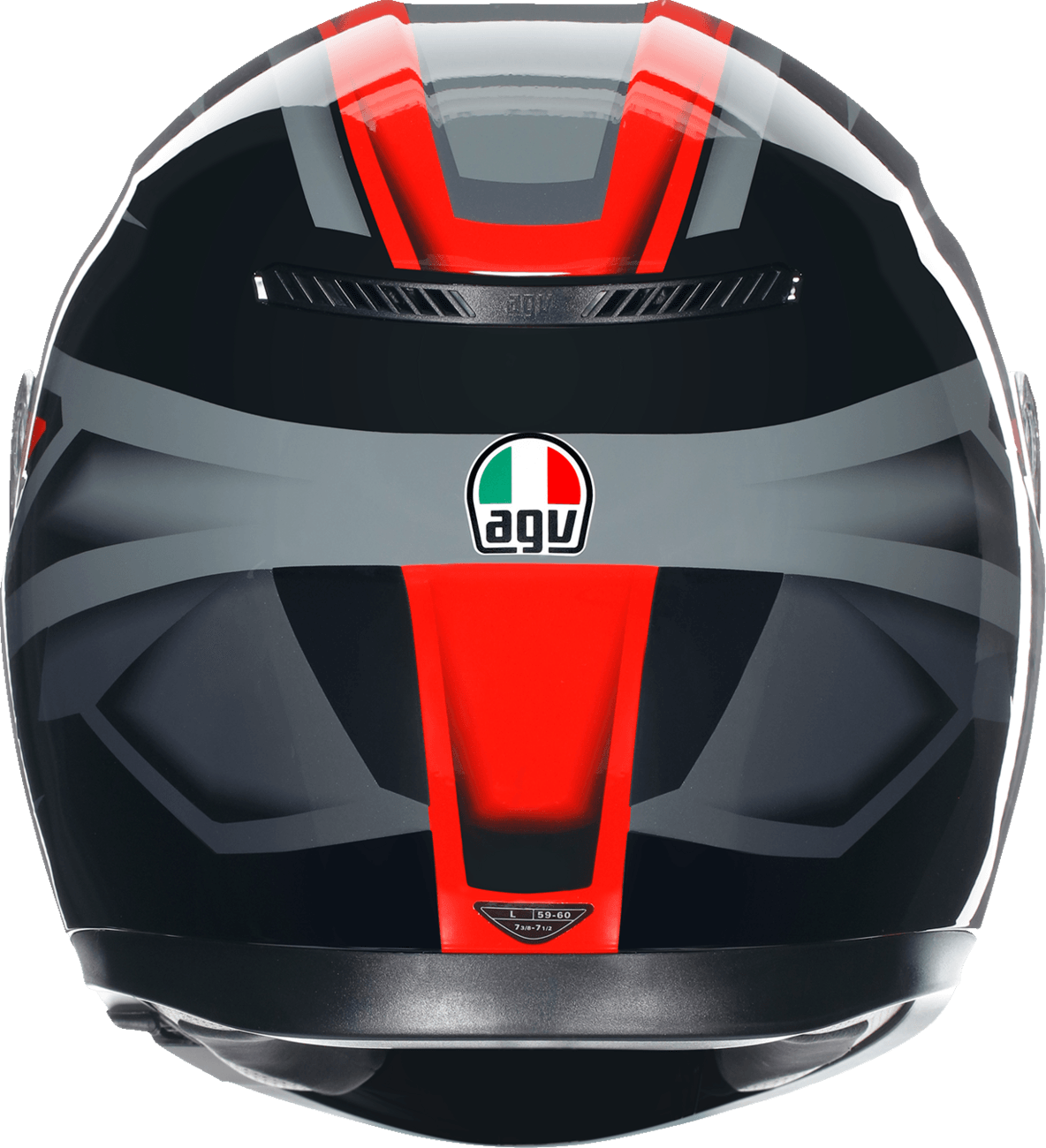 agv k3 bat red AGV K3 Compound Helmet Black Red