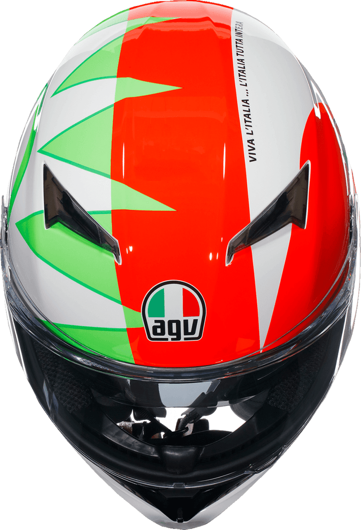 AGV K3 Helmet - Rossi Mugello 2018 - Size XL - OPEN BOX - Motor Psycho Sport