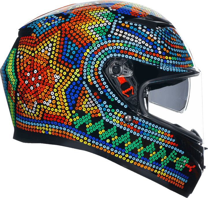 AGV K3 Helmet - Rossi Winter Test 2018 - Motor Psycho Sport