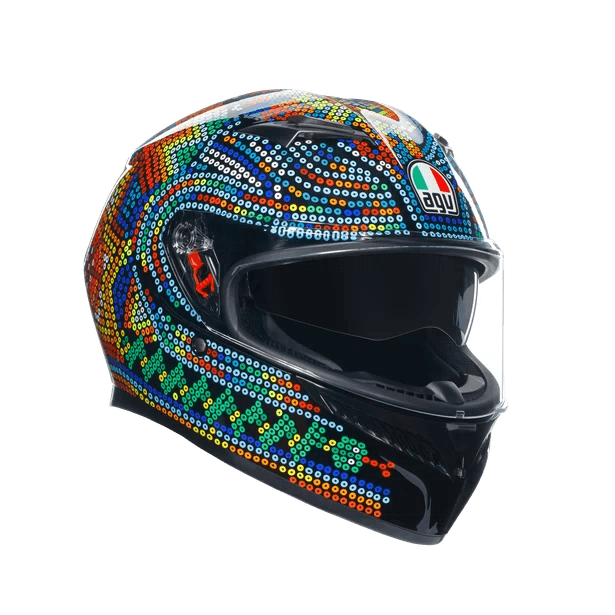 AGV K3 Helmet - Rossi Winter Test 2018 - Motor Psycho Sport