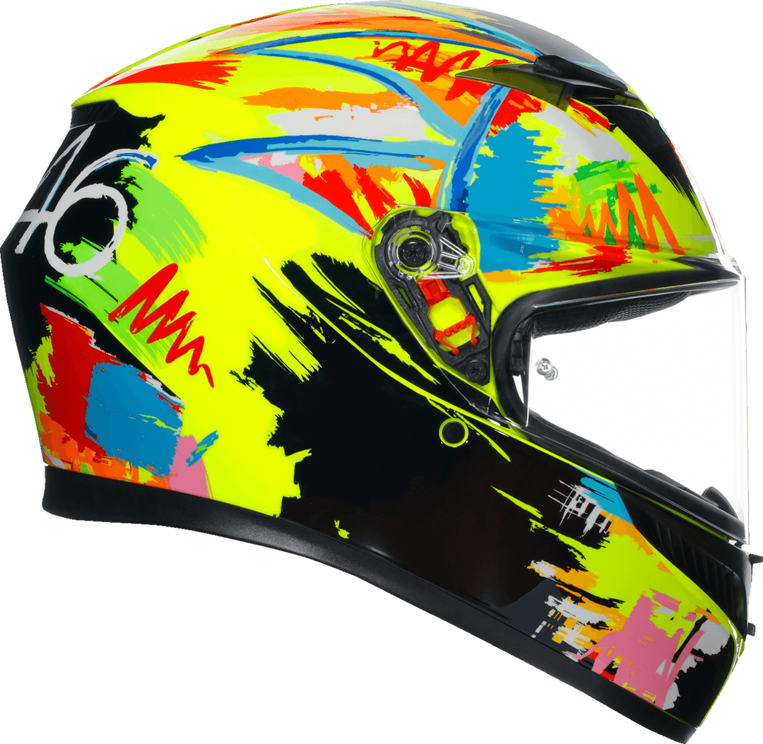 Bike Helmet Arai K3 AGV K3 Helmet Rossi Winter Test 2019 2XL Bike Helmet Arai K3 AGV K3 Helmet Rossi Winter Test 2019 2XL