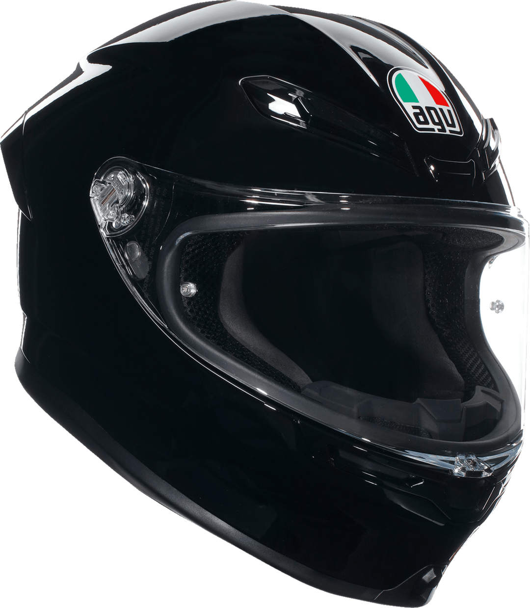AGV K6 S Helmet - Gloss Black - Motor Psycho Sport
