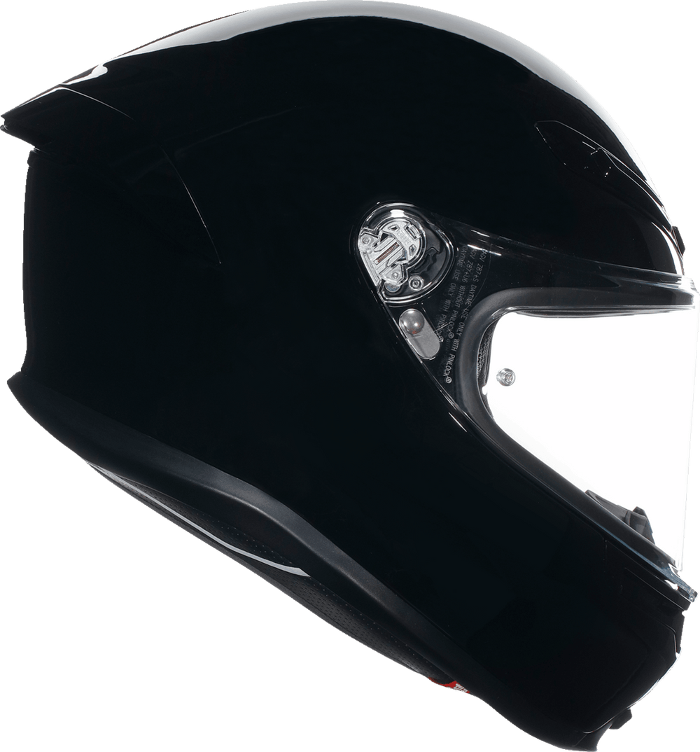 AGV K6 S Helmet - Gloss Black - Motor Psycho Sport