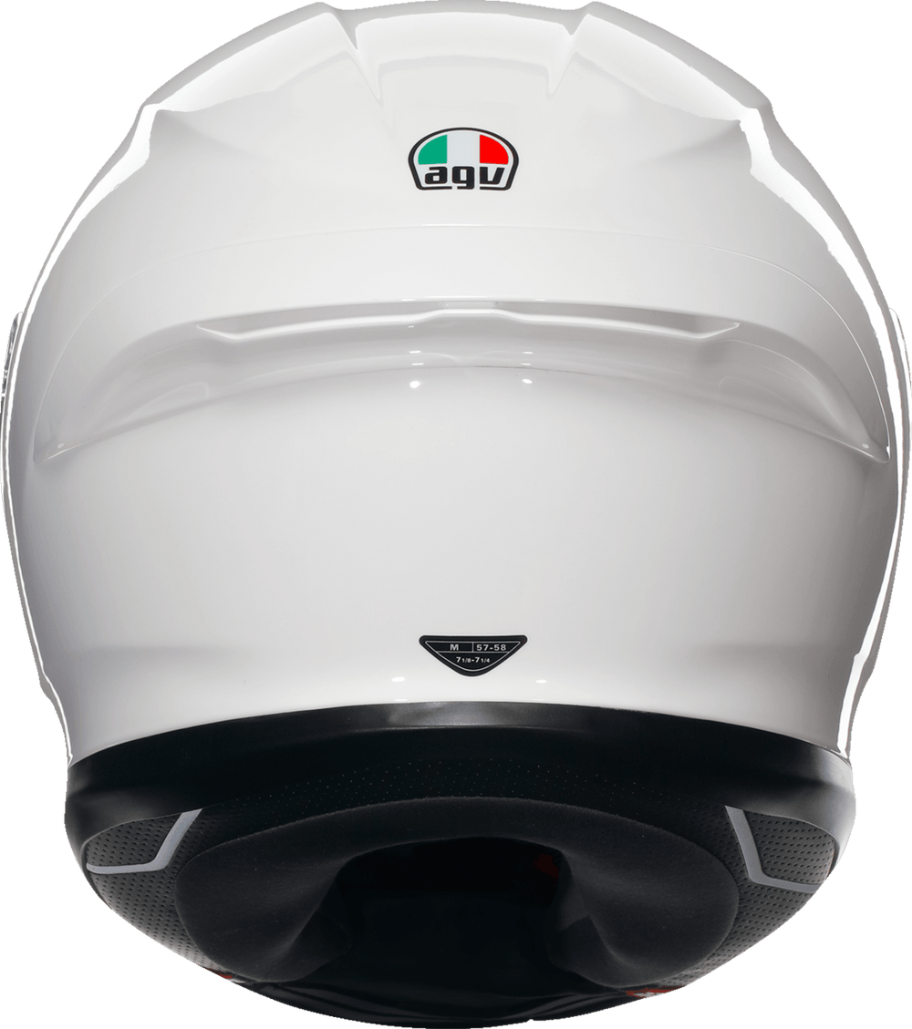 AGV K6 S Helmet - Gloss White - Motor Psycho Sport