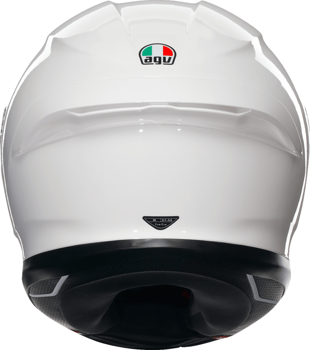 AGV K6 S Helmet - Gloss White - Motor Psycho Sport