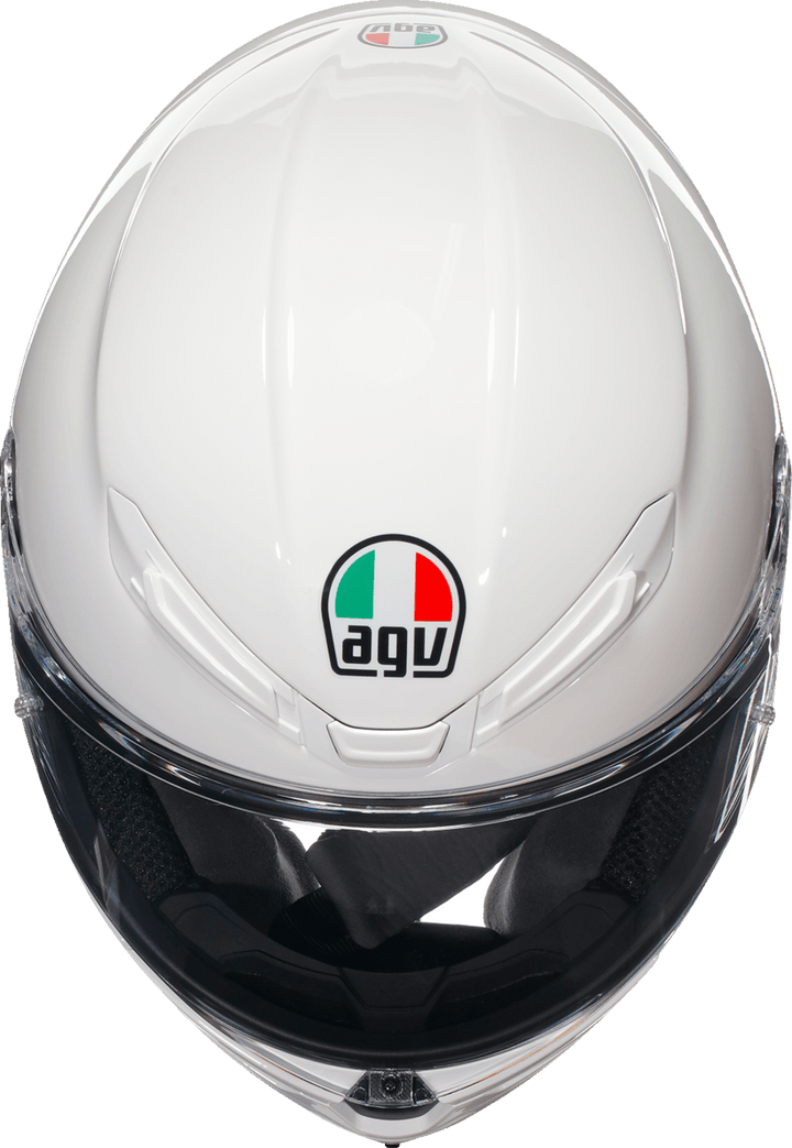 AGV K6 S Helmet - Gloss White - Motor Psycho Sport