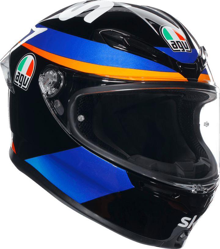 AGV K6 S Helmet - Marini Sky Racing Team 2021 - Motor Psycho Sport