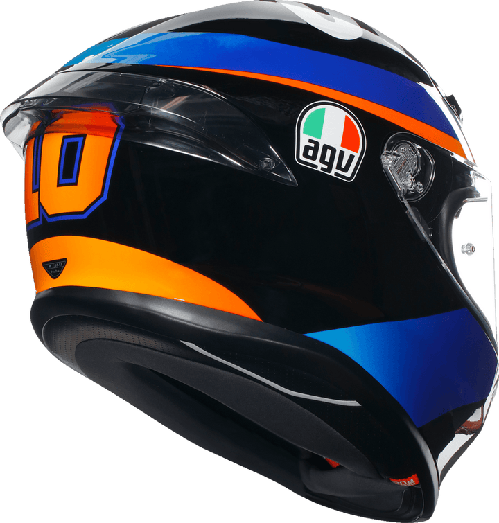 AGV K6 S Helmet - Marini Sky Racing Team 2021 - Motor Psycho Sport