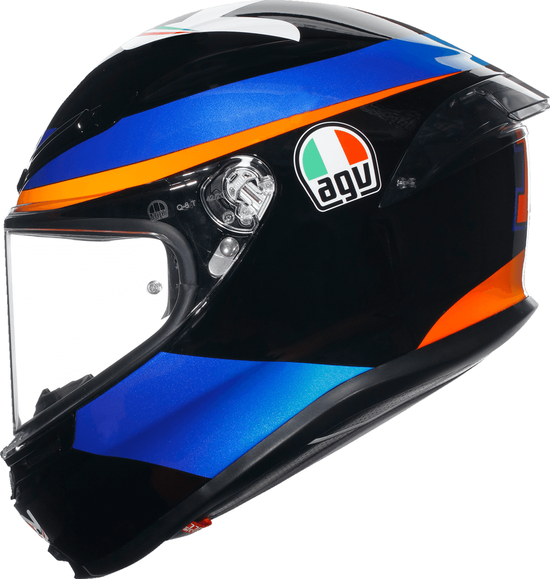 AGV K6 S Helmet - Marini Sky Racing Team 2021 - Motor Psycho Sport