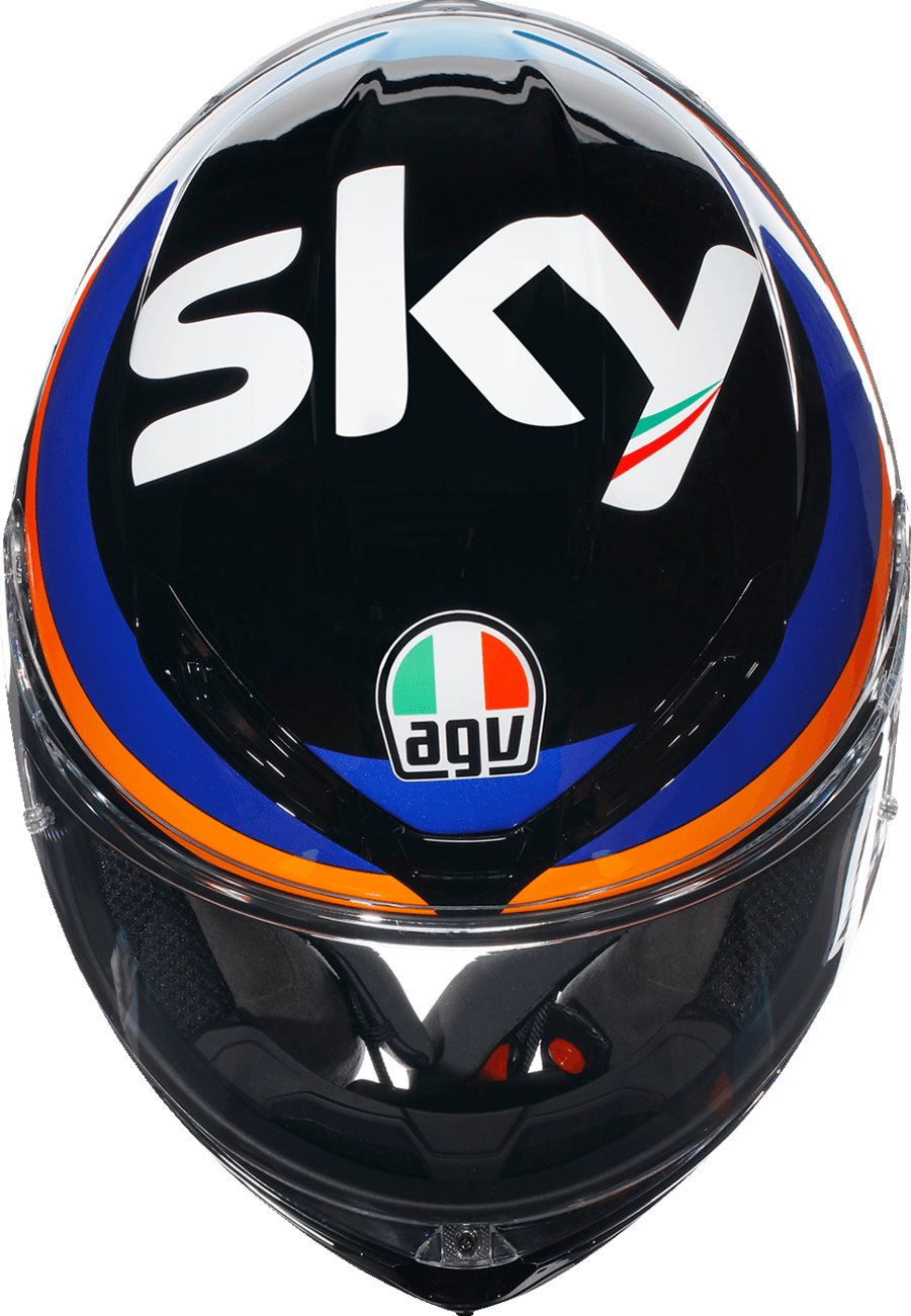 AGV K6 S Helmet - Marini Sky Racing Team 2021 - Motor Psycho Sport