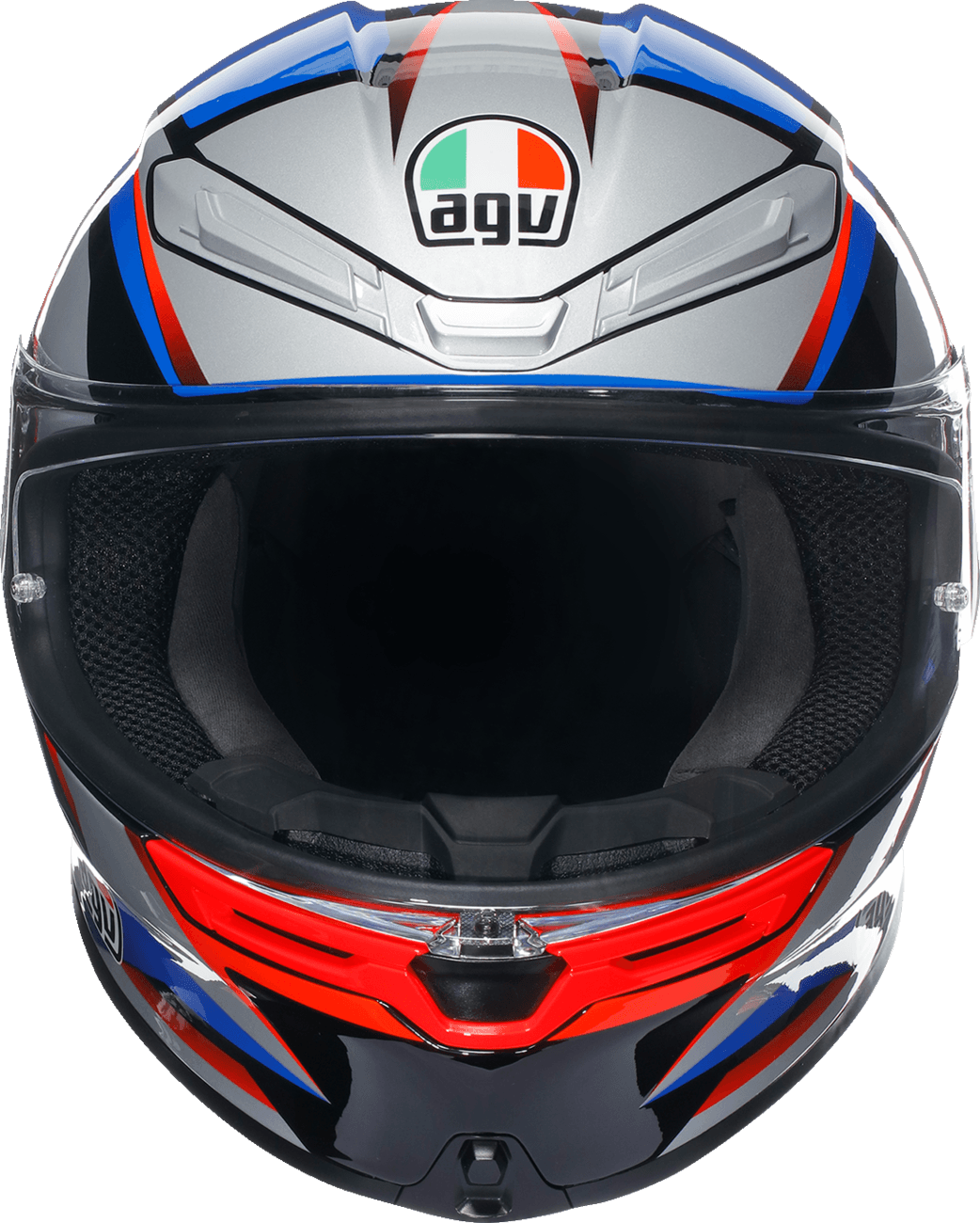 AGV K6 S Helmet - Slashcut Black/Blue/Red - Motor Psycho Sport