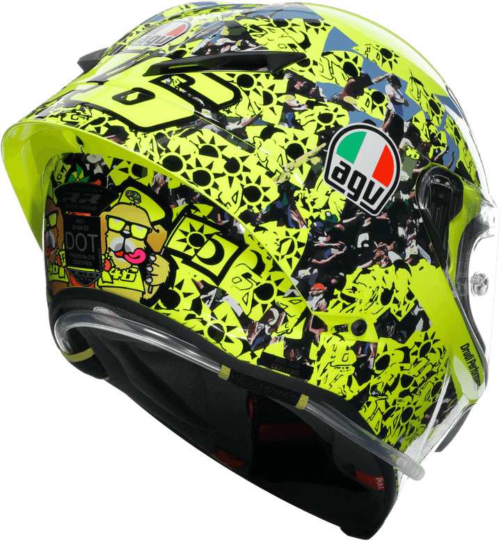 AGV Pista GP RR Helmet - Rossi Misano 2 2021 Limited Edition - Motor Psycho Sport