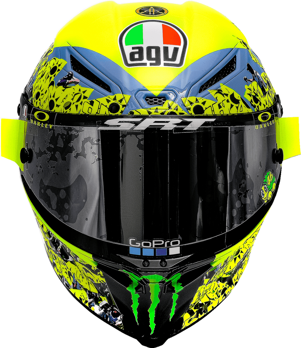 AGV Pista GP RR Helmet - Rossi Misano 2 2021 Limited Edition - Motor Psycho Sport