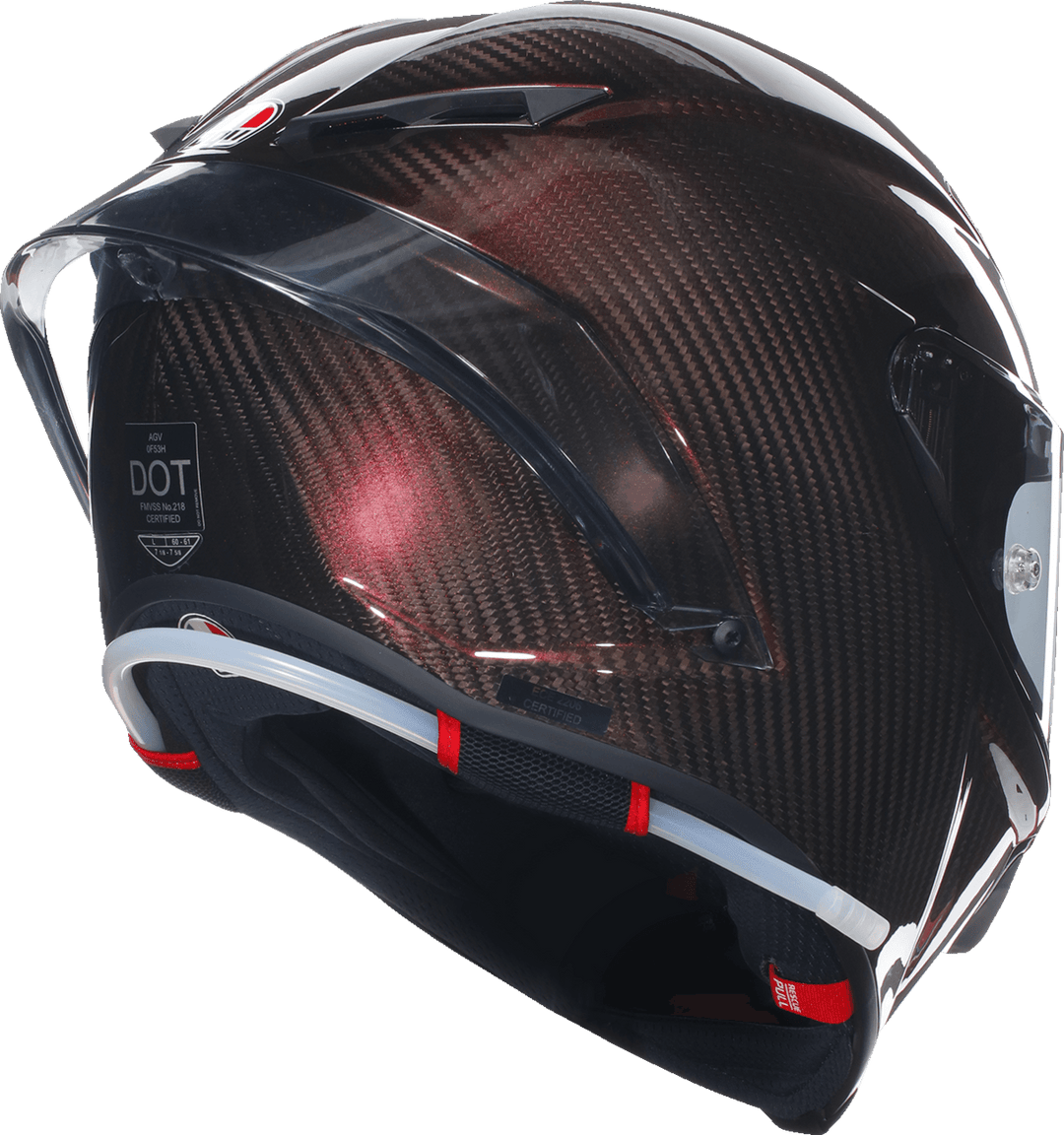 agv pista gp carbon mono RR Matte Helmet - Size L Thanks to AGVs unique Extreme Safety Design protocol AGV PISTA GP RR Mono