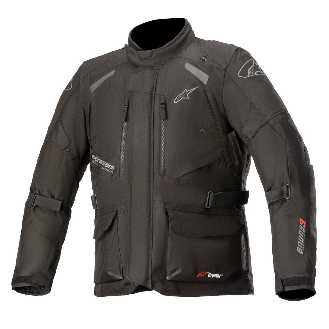 Alpinestars Andes V3 Drystar Jacket - Black - Motor Psycho Sport