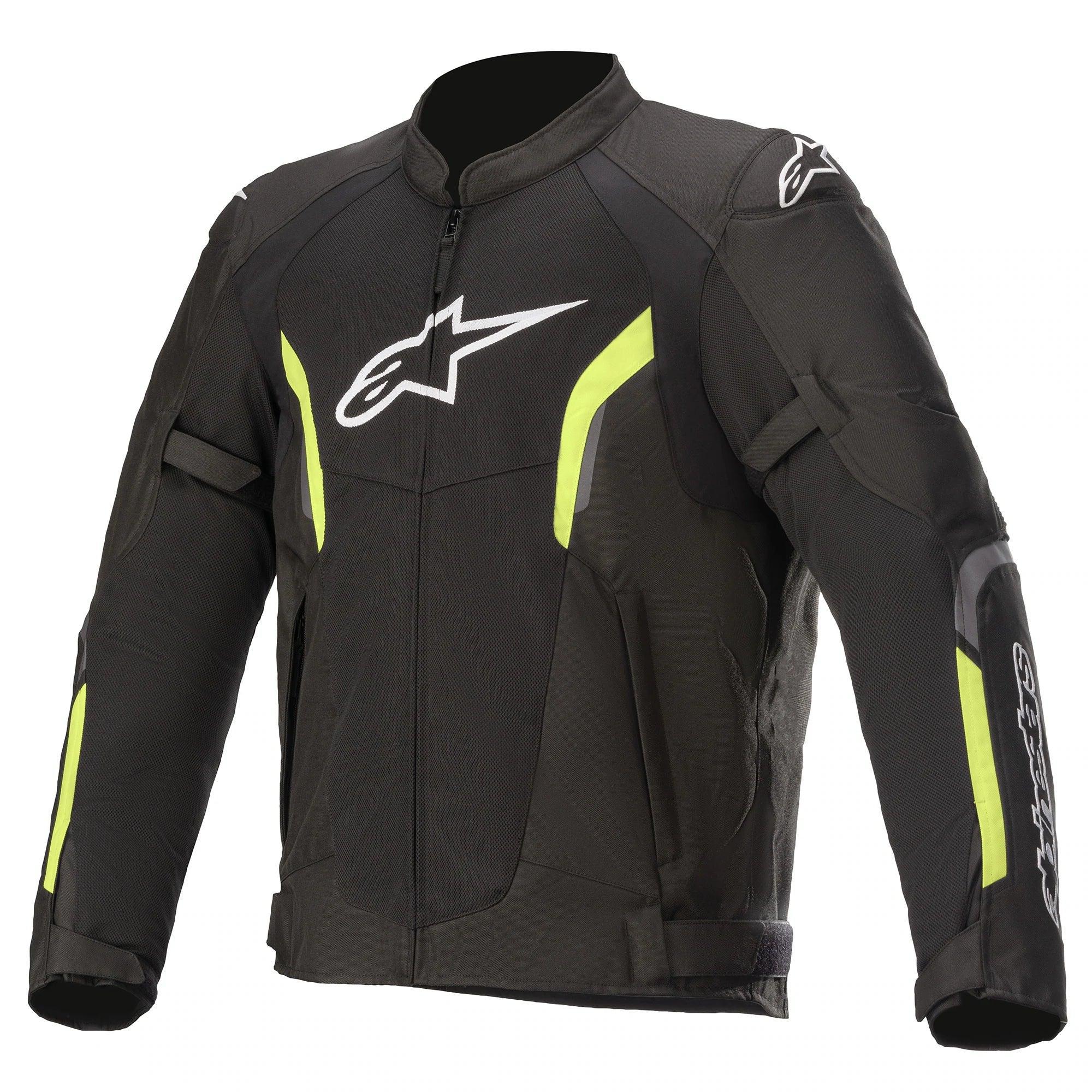 Alpinestars AST Air V2 Jacket - Black/Yellow Fluo – Motor Psycho Sport