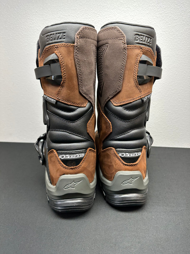 Alpinestars Belize Drystar Boots Oiled Brown - Motor Psycho Sport