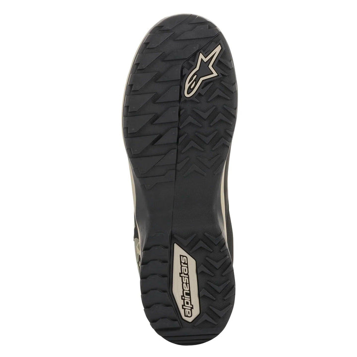 Alpinestars CR-6 Drystar Riding Shoes - Black/Gray Camo/Sand - Motor Psycho Sport
