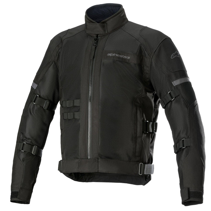 Alpinestars Crosshill Waterproof Air Jacket - Black/Black - Motor Psycho Sport