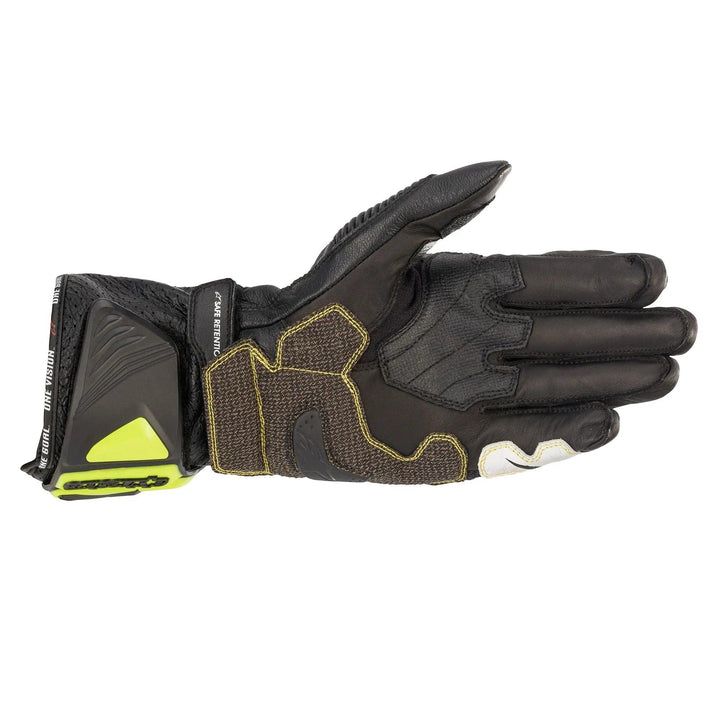 Alpinestars GP Tech V2 S Gloves - Black/Yellow Fluo/White/Red Fluo - Motor Psycho Sport