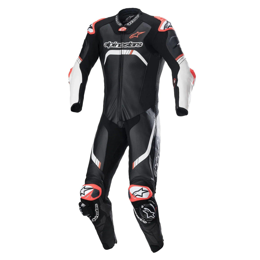 Alpinestars GP Tech V4 Leather Suit Racing Professional - Black/White - Motor Psycho Sport