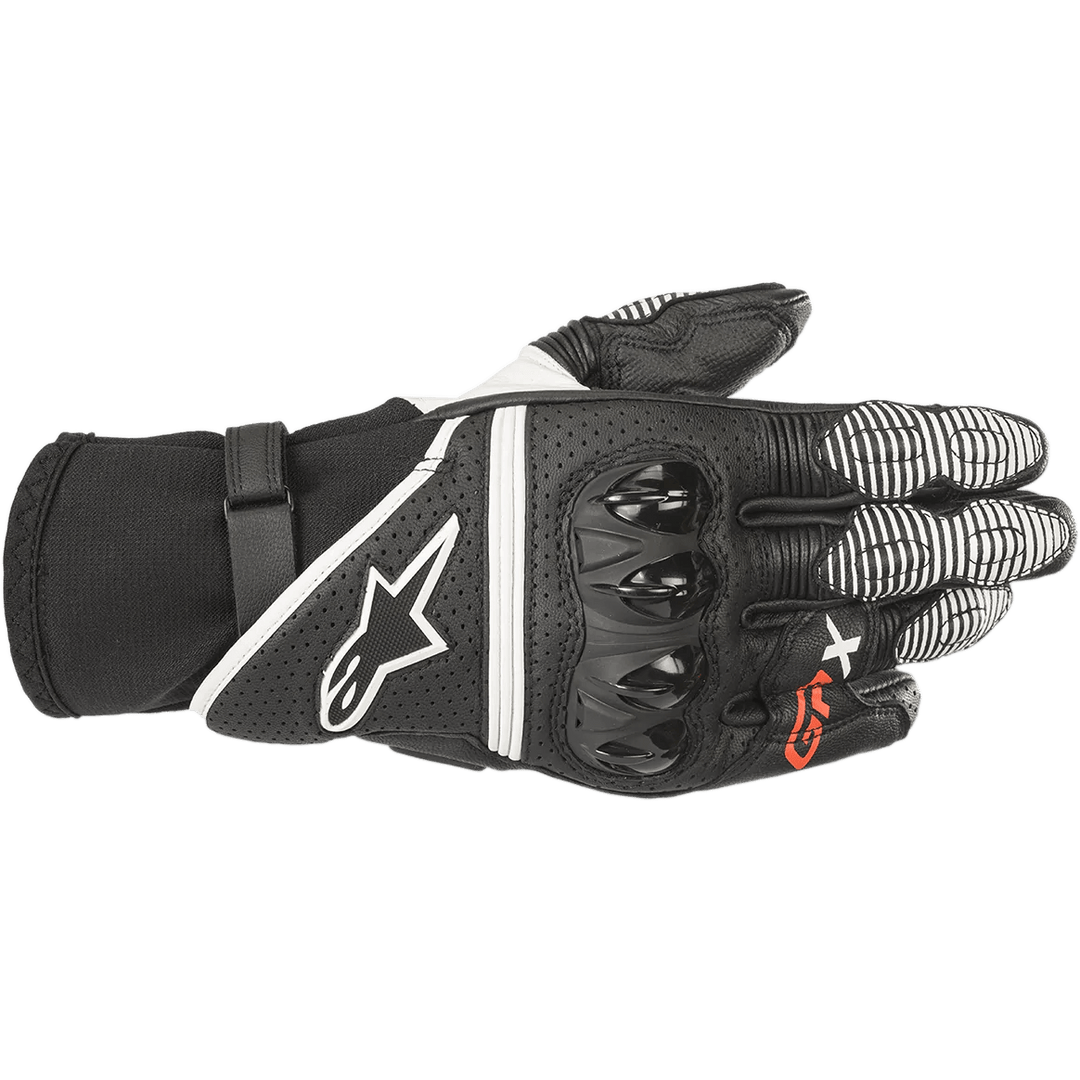 Alpinestars GPX V2 Gloves - Black/White - Motor Psycho Sport