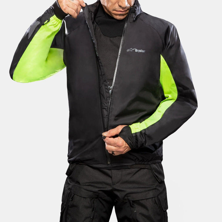 Alpinestars Halo Drystar Jacket - Black/Black - Motor Psycho Sport