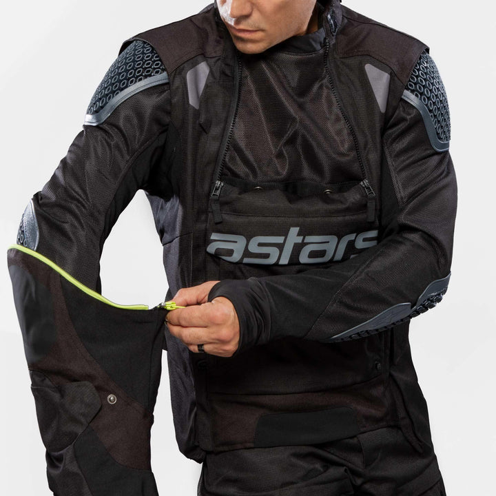 Alpinestars Halo Drystar Jacket - Black/Black - Motor Psycho Sport