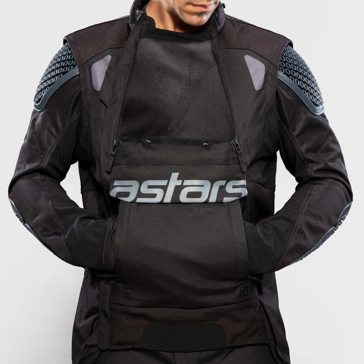 Alpinestars Halo Drystar Jacket - Black/Black - Motor Psycho Sport