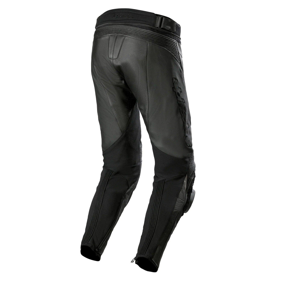 Alpinestars Missile V3 Airflow Leather Pants - Black/Black - Motor Psycho Sport