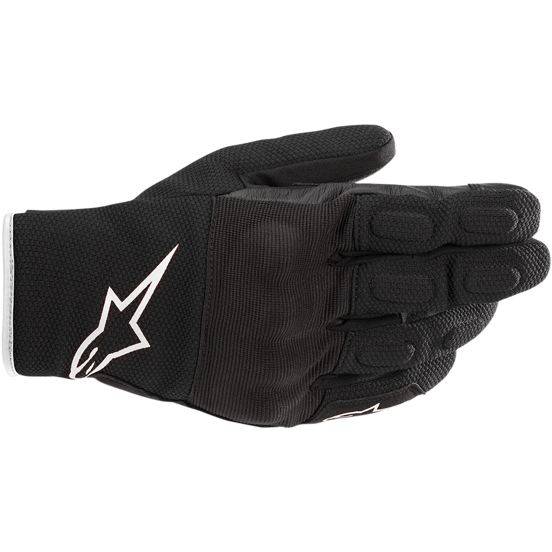 Alpinestars S-Max Drystar Gloves - Black/White - Motor Psycho Sport