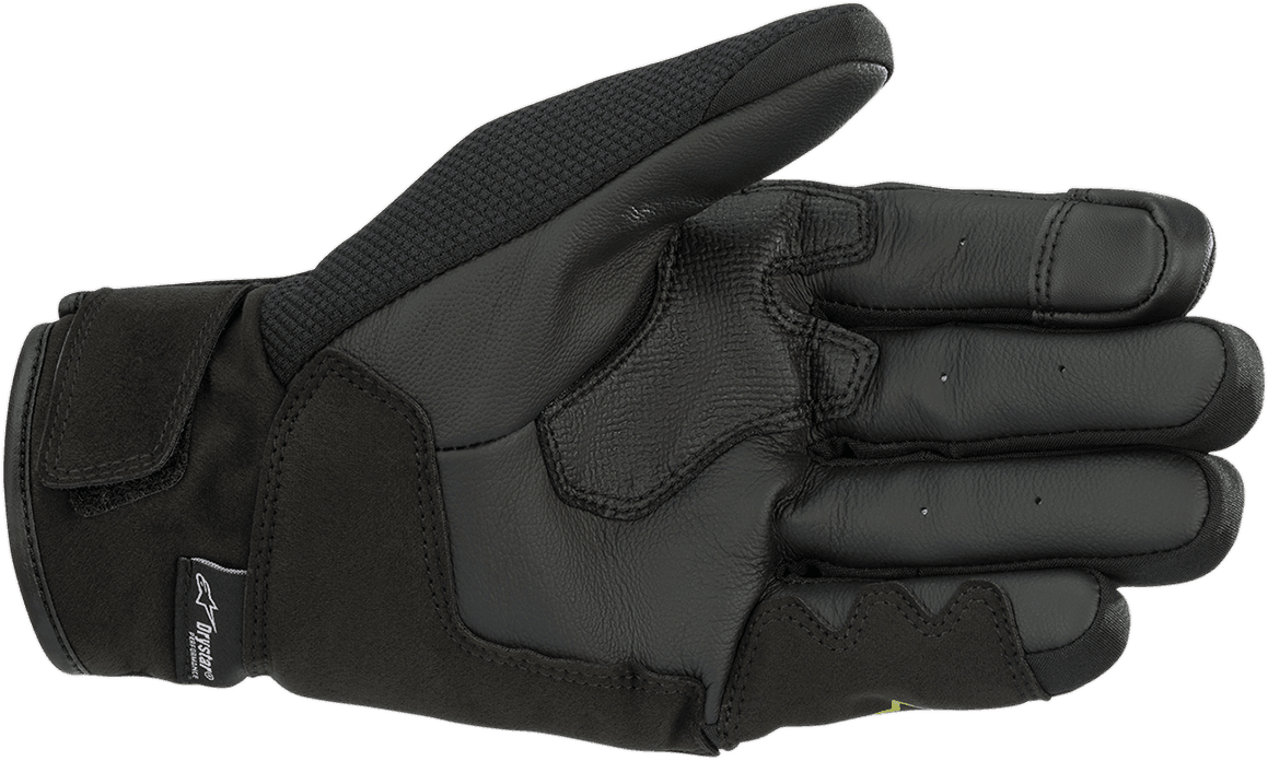 Alpinestars S-Max Drystar Gloves - Black/Yellow Fluorescent - Motor Psycho Sport