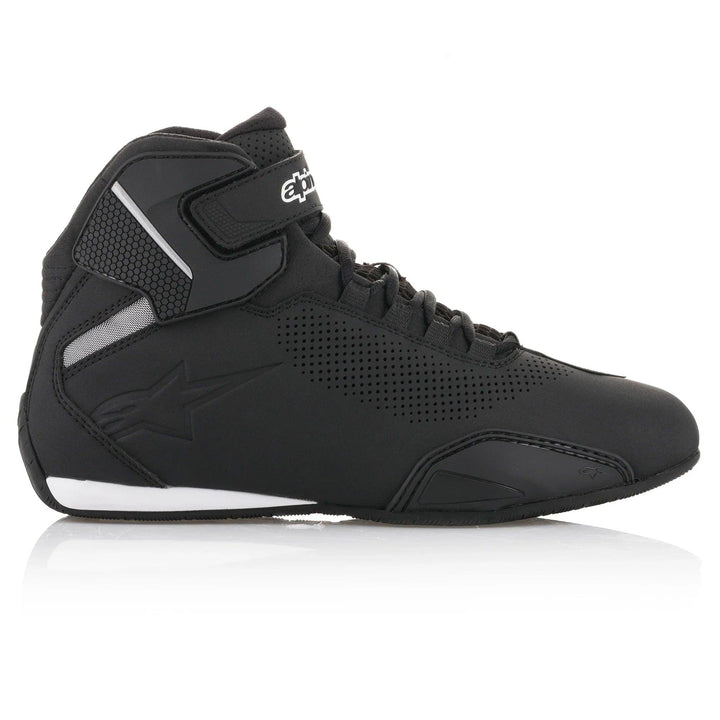 Alpinestars Sektor Vented Black Shoes - Motor Psycho Sport