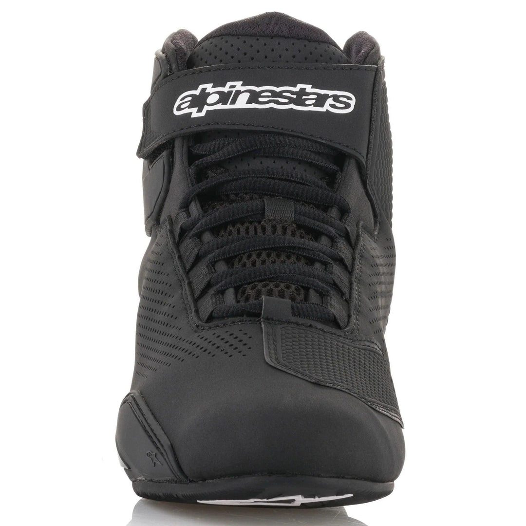 Alpinestars Sektor Vented Black Shoes - Motor Psycho Sport