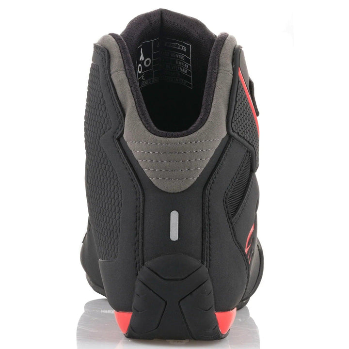 Alpinestars Sektor Vented Black/Gray/Red Shoes - Motor Psycho Sport