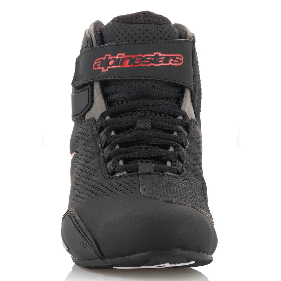 Alpinestars Sektor Vented Black/Gray/Red Shoes - Motor Psycho Sport