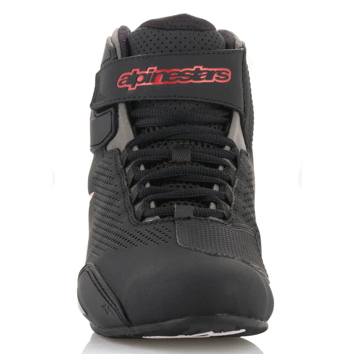 Alpinestars Sektor Vented Black/Gray/Red Shoes - Motor Psycho Sport