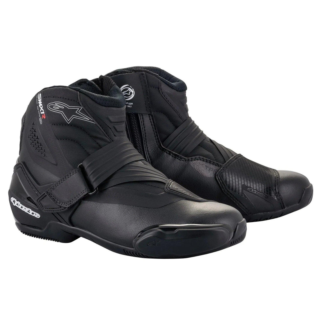 Alpinestars SMX-1 R V2 Black Boots - Motor Psycho Sport