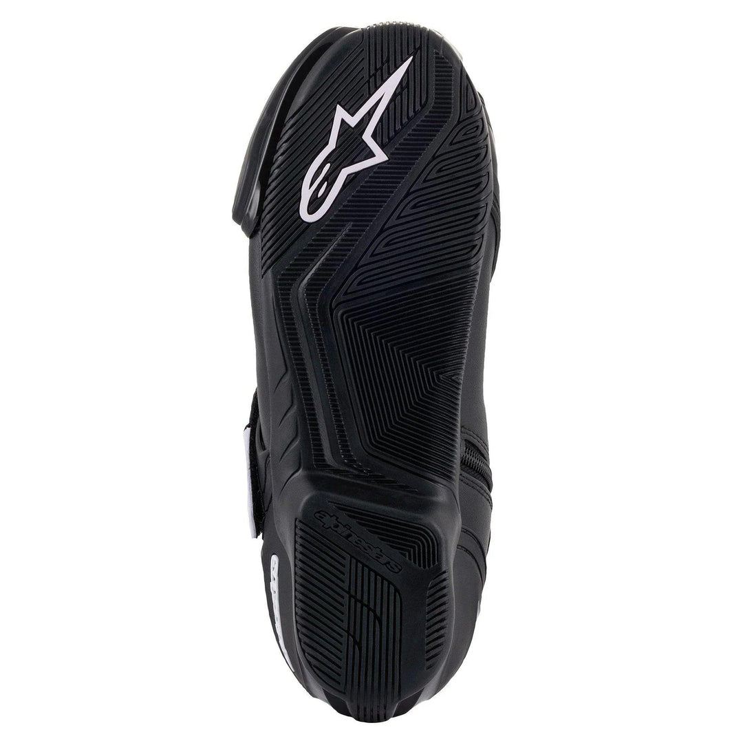 Alpinestars SMX-1 R V2 Black/White Boots - Motor Psycho Sport