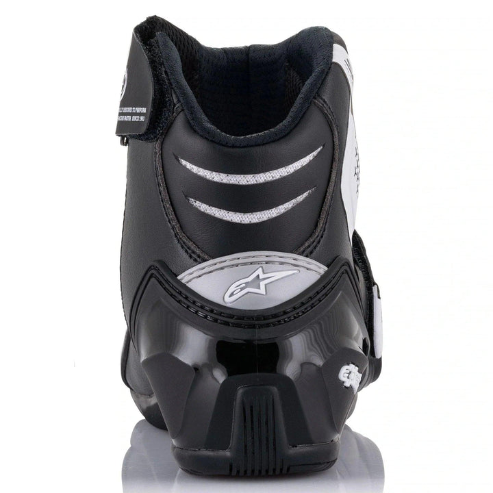 Alpinestars SMX-1 R V2 Black/White Boots - Motor Psycho Sport