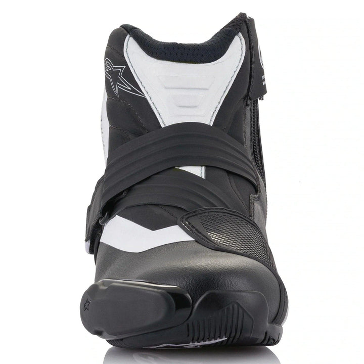 Alpinestars SMX-1 R V2 Black/White Boots - Motor Psycho Sport