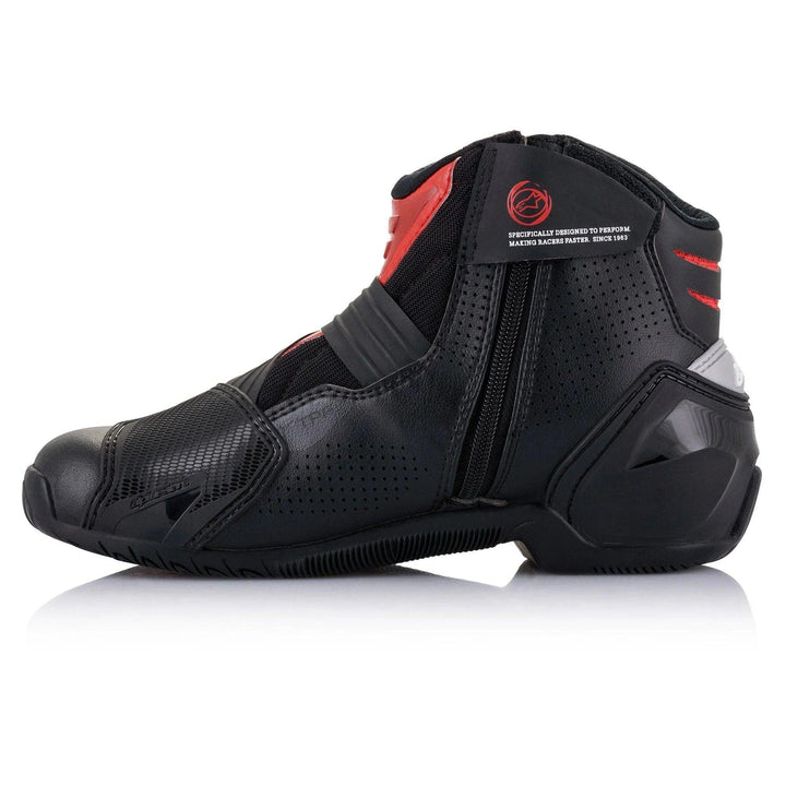 Alpinestars SMX-1 R V2 Vented Black/Red Boots - Motor Psycho Sport