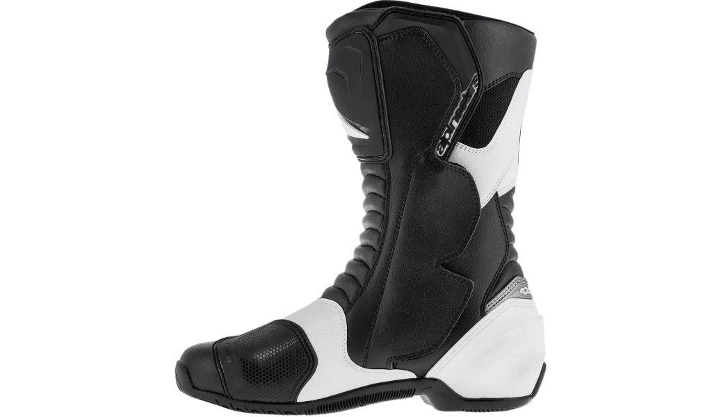 Alpinestars SMX S Black/White Boots - Motor Psycho Sport