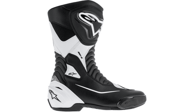 Alpinestars SMX S Black/White Boots - Motor Psycho Sport