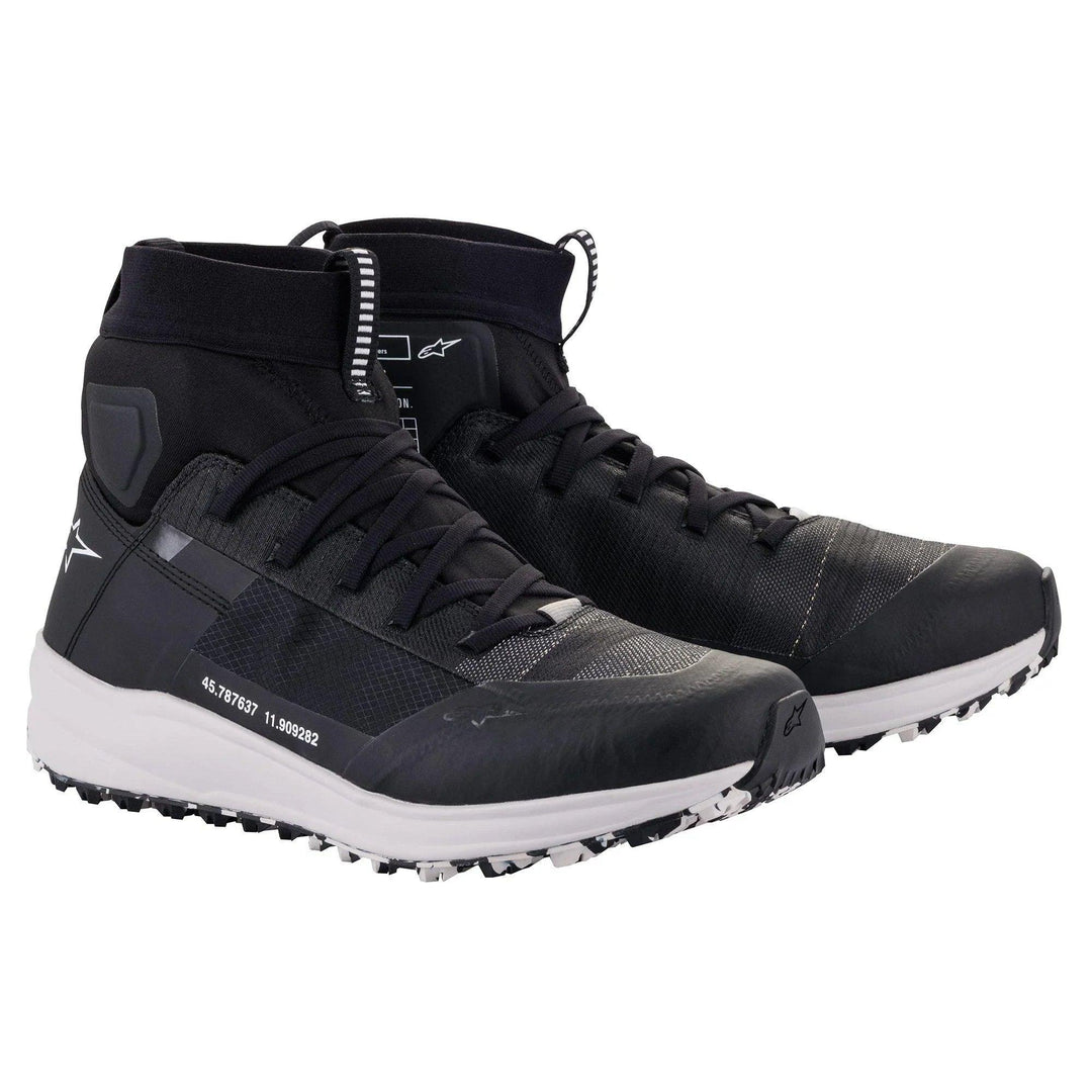 Alpinestars Speedforce Shoes Black/White - Motor Psycho Sport